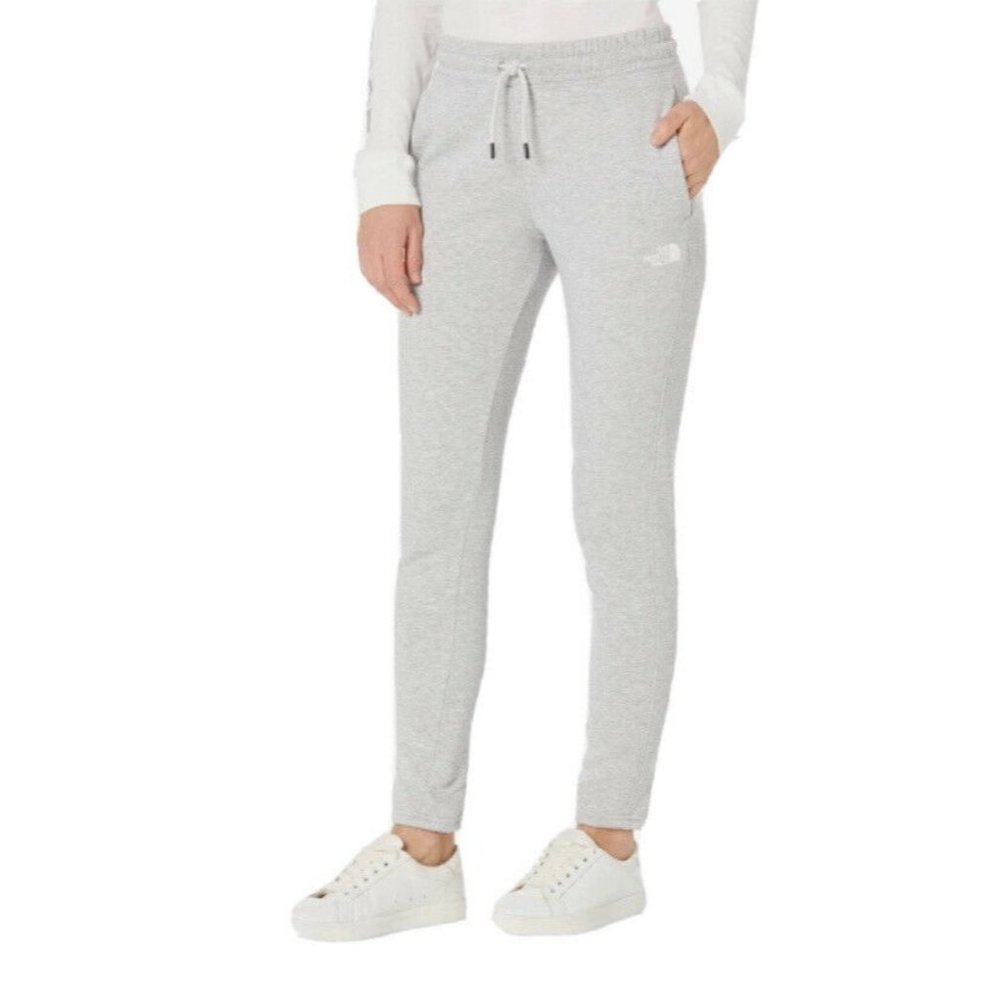 The North Face Womens Heritage Patch Joggers Light Grey Heather Slim‎ Sweatpants